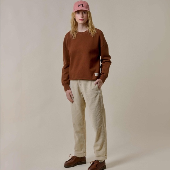 XS Merz B. Schwanen chestnut brown sweatshirt - Picture 6 of 6